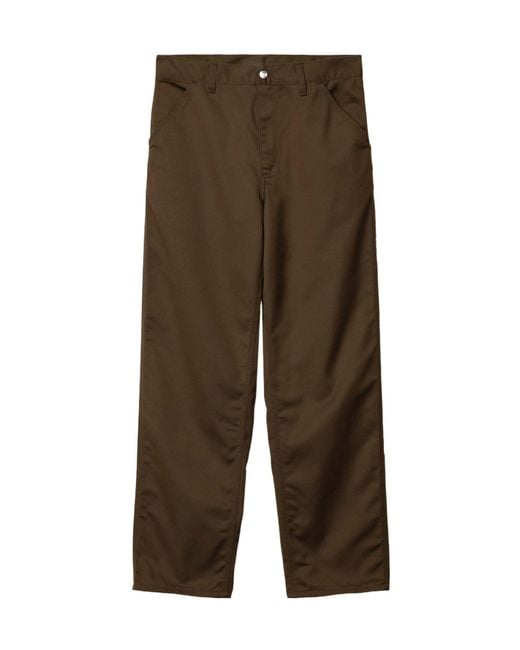 Carhartt Green Carpenter Trousers for men