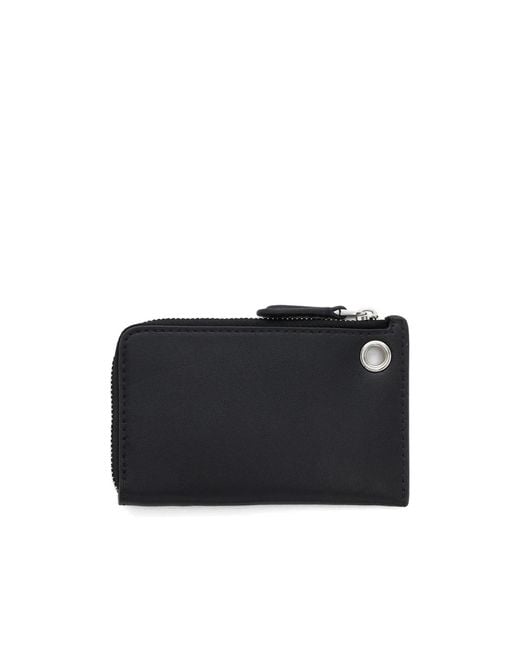 Marc Jacobs Black The Everyday Top Zip Charm Wallet