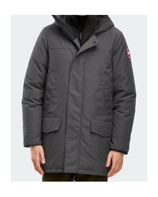 Canada Goose Gray Langford Label Parka for men