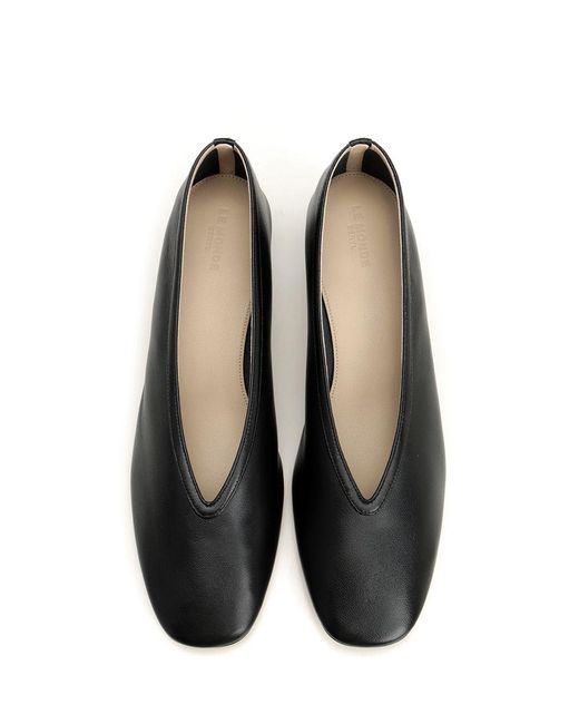 Le Monde Beryl Brown Luna Block-Heel Pumps