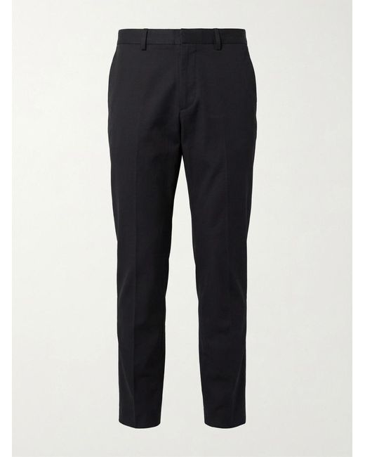 Gucci Blue Drill Chino Trousers for men
