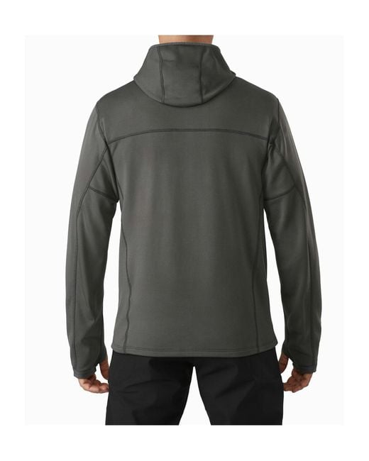 Arc'teryx Gray Naga Hoodie for men