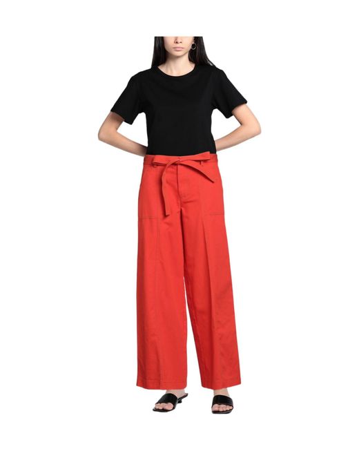 Farm Rio Red Denim Trousers