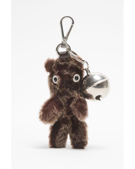 Acne Brown Teddy Bear Keyring