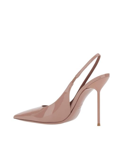 Paris Texas Pink Lidia Slingback Pumps