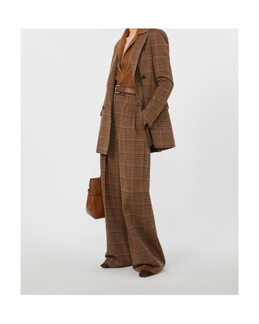 Max Mara Brown Tailored Pants