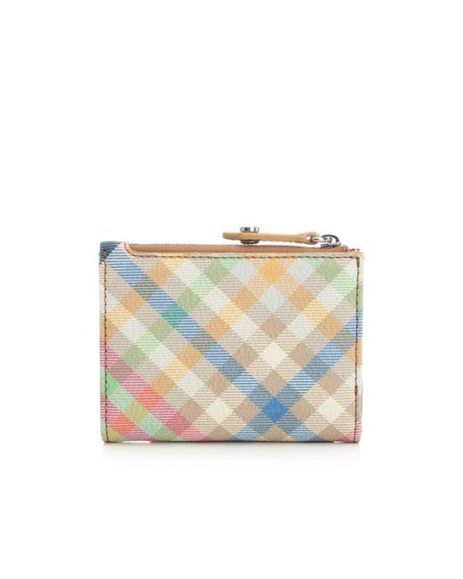 Vivienne Westwood Pink Slim Flap Card Holder