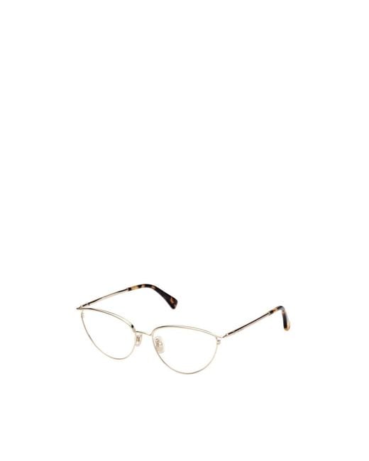 Max Mara Natural Cat-Eye Frame Glasses