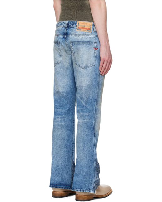 DIESEL Blue D-Buck Distressed Jeans for men