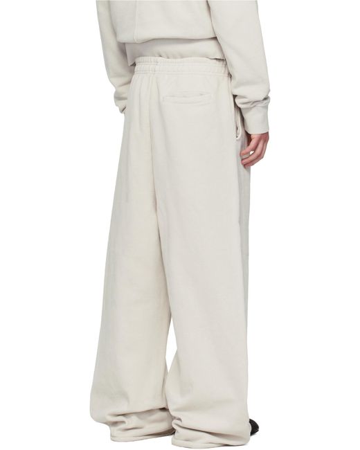 Entire studios White Rear-Pocket Trousers