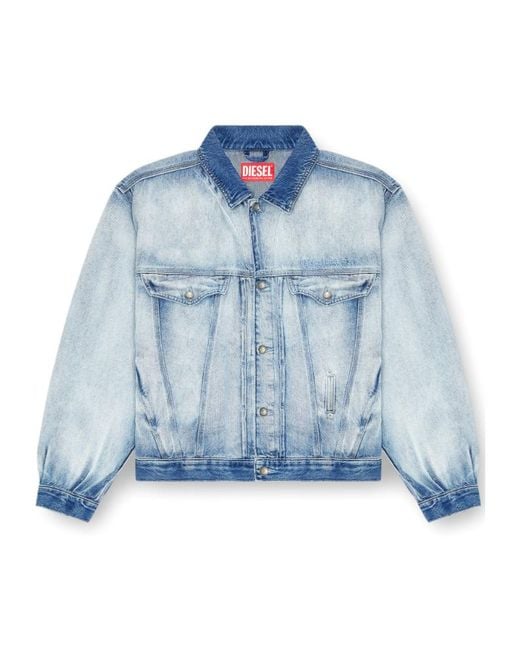 DIESEL Blue D Denver Fsi Denim Jacket for men