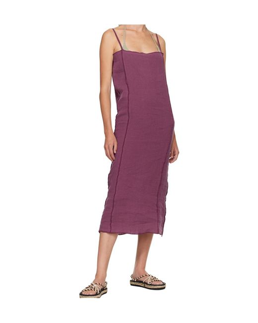 Baserange Purple Sleeveless Dress