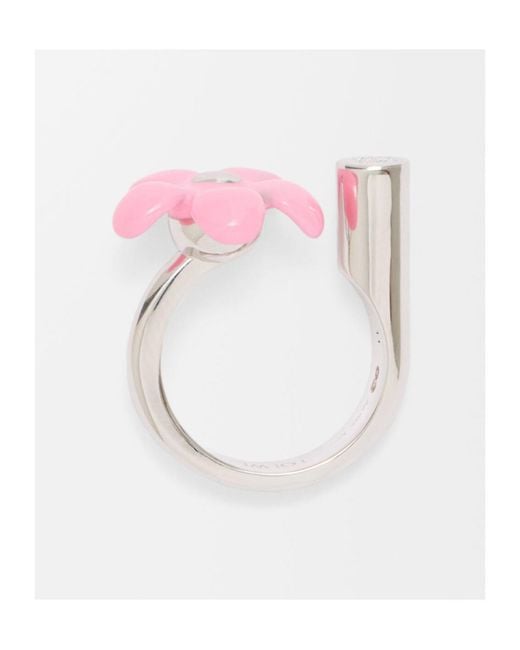 Loewe Pink Flor Ring