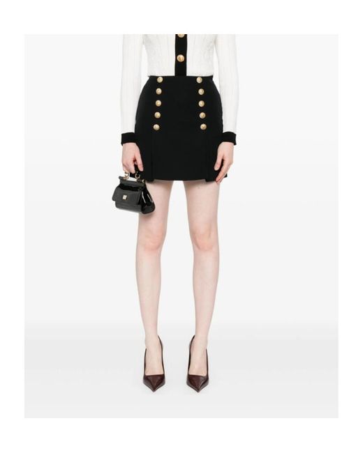Balmain Black Skirts