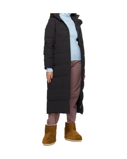 Canada Goose Black Mystique Hooded Parka