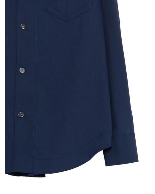 AMI Blue Pocket Shirt