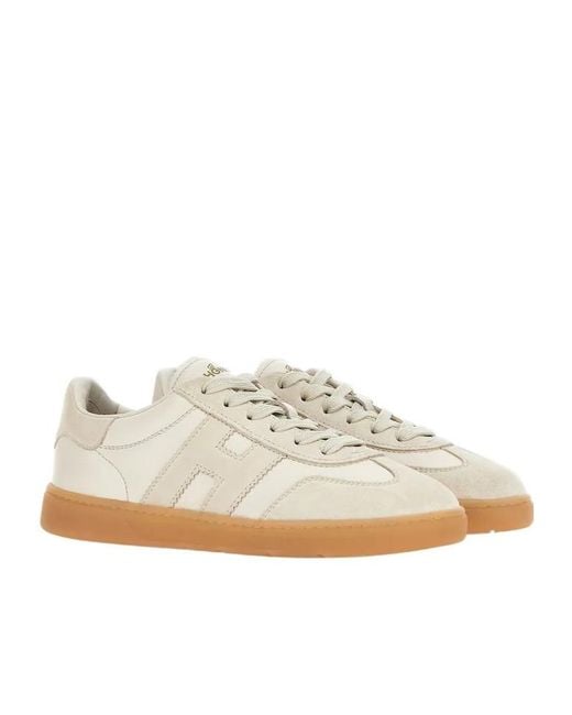 Hogan White Cool Yogurt Sneakers