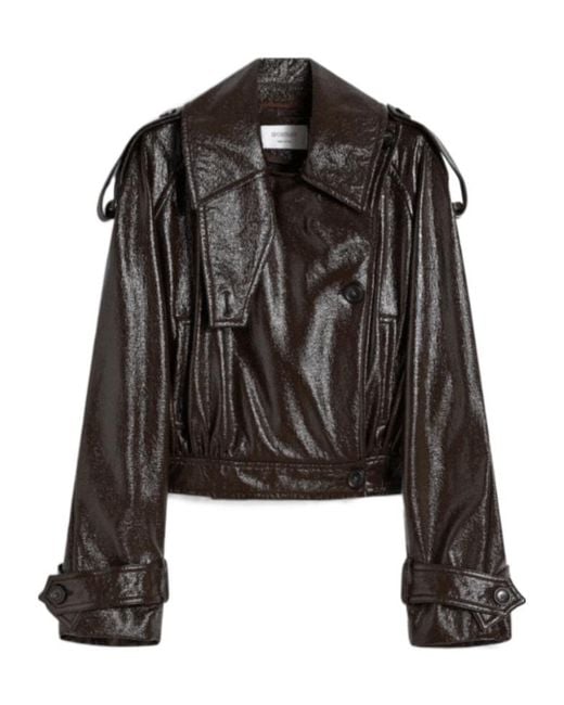 Sportmax Black Beta Button-Up Jacket