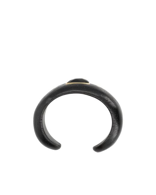 Isabel Marant White Layla Logo Detail Bracelet