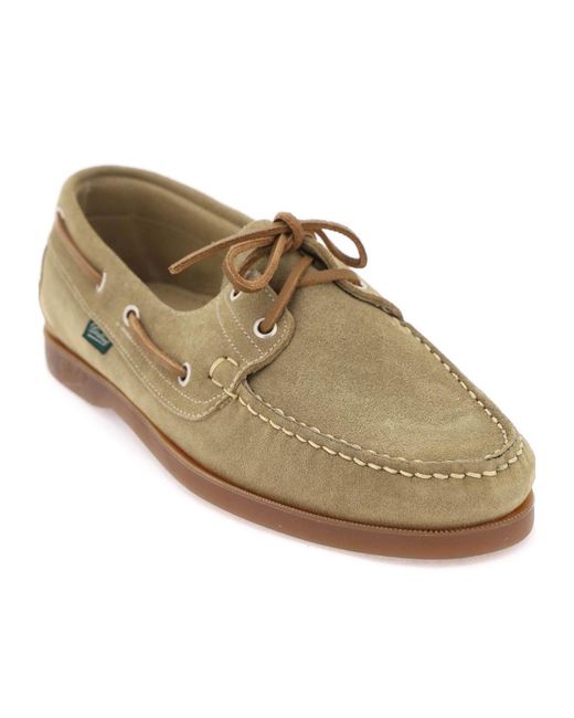 Paraboot Brown Barth Lace-Up Loafers for men