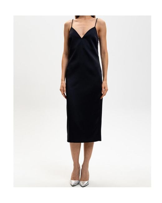 Twinset Black Spaghetti Strap Dress