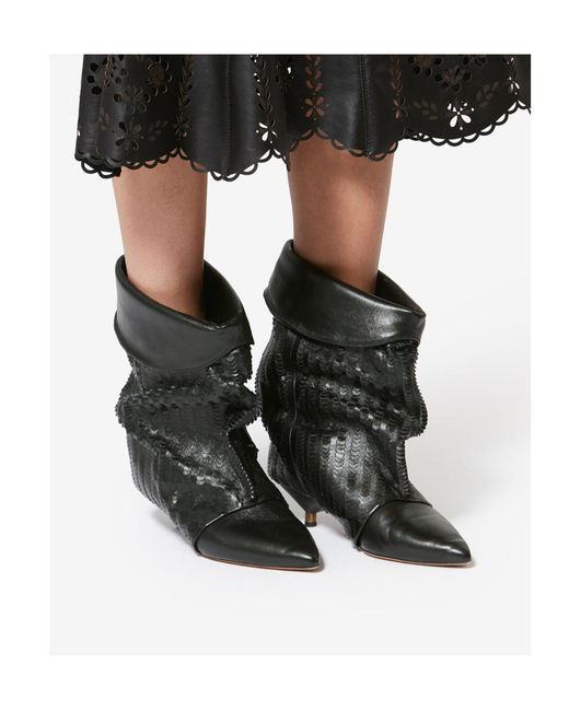 Isabel Marant Black Edrik Boot