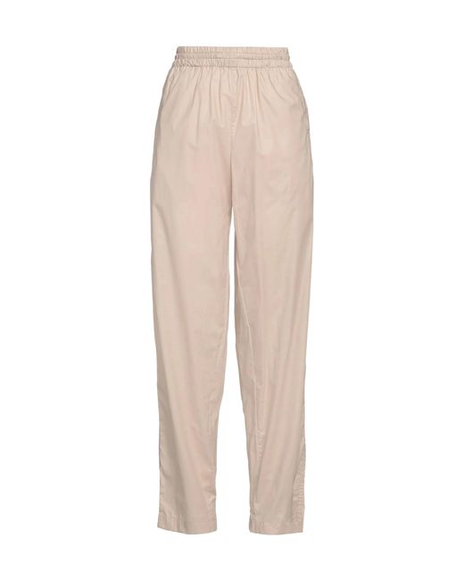 Isabel Marant Natural Solid Color Casual Trousers