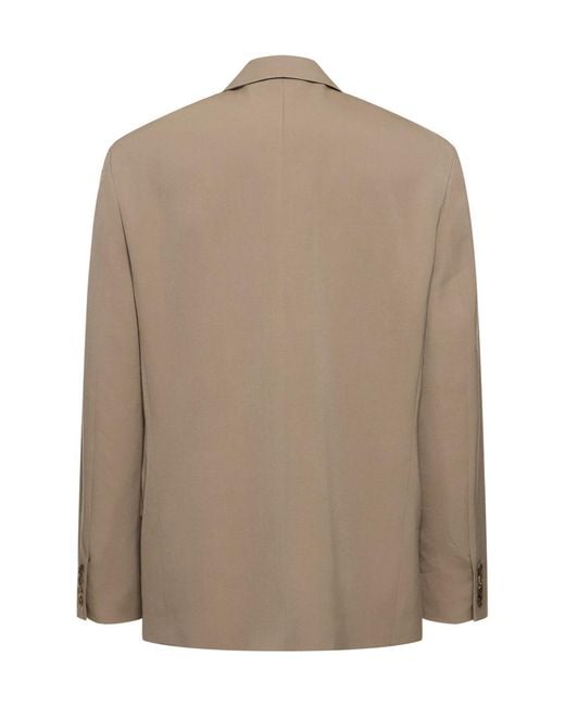 The Row Brown Single-Breasted Blazer for men