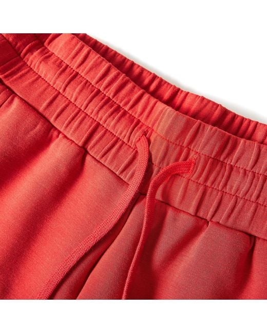 Varley Red Drawstring Shorts