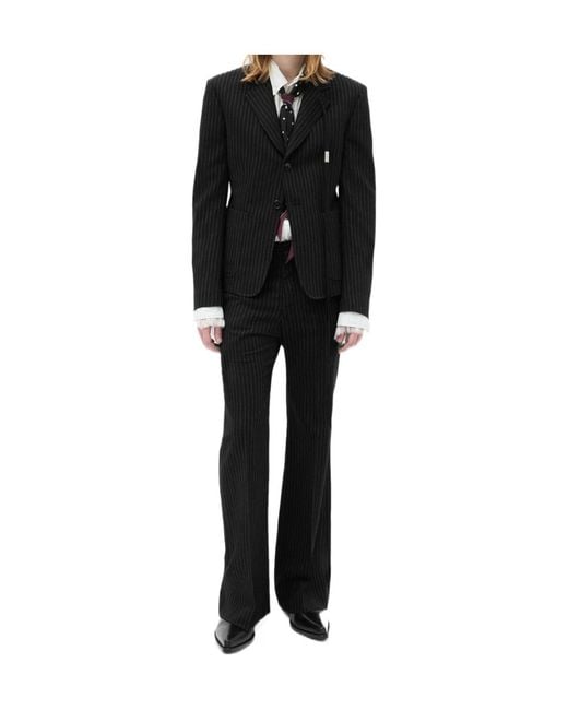 Ann Demeulemeester Black Stefan Trousers for men