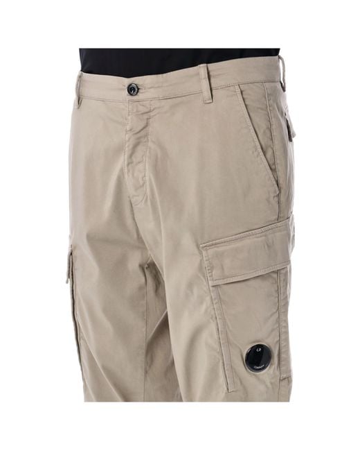 C P Company Gray Cargo Pants for men