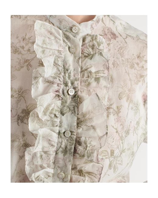 Dior White Blouse