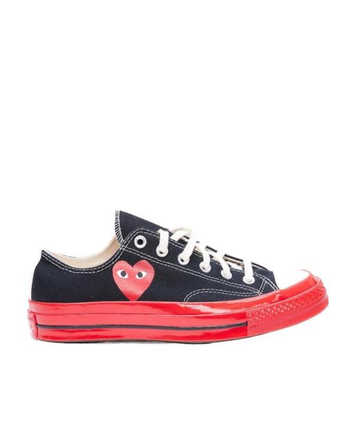 COMME DES GARÇONS PLAY Red X Converse Low-Top Sneakers for men