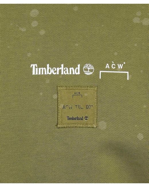 A_COLD_WALL* Green X Timberland Logo Sweater for men