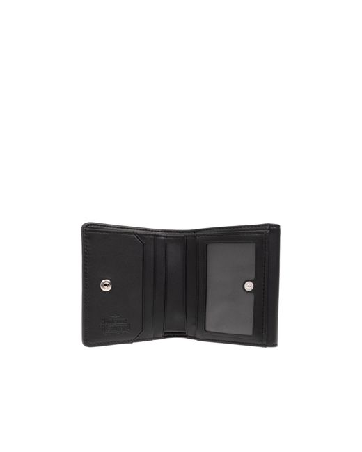 Vivienne Westwood Black Logo Wallet