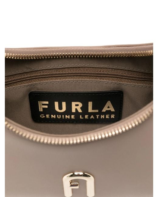 Furla White Leather Shoulder Bag