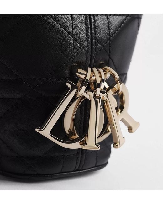 Dior Black Mini Toujours Hobo Bag
