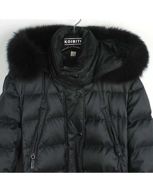 Burberry Black Long Padded Down Jacket