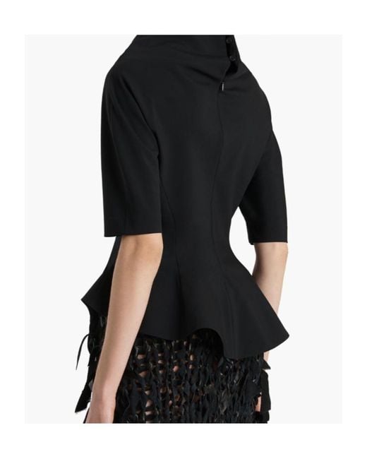Khaite Black Pippa Top