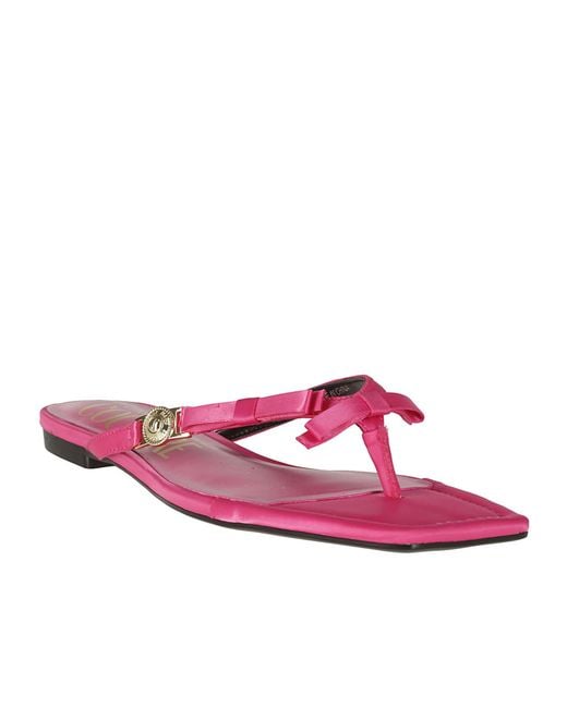 Versace Jeans Pink Couture Flip Flops