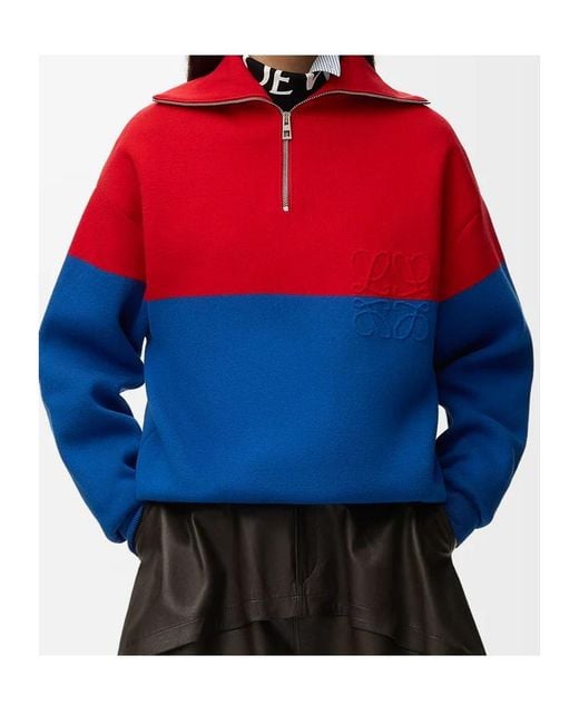 Loewe Red Long-Sleeved Sweater