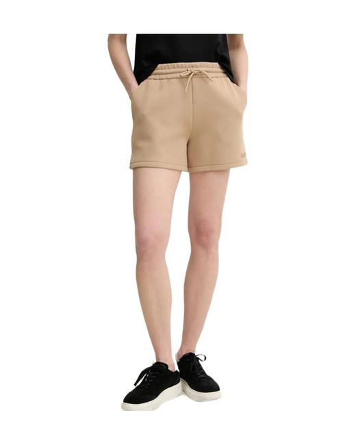 Mackage Natural Summer-R Drawstring Logo Shorts