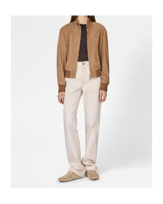 Tod's Brown Long-Sleeved Jacket