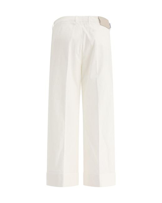 Jacob Cohen White Selena Trousers