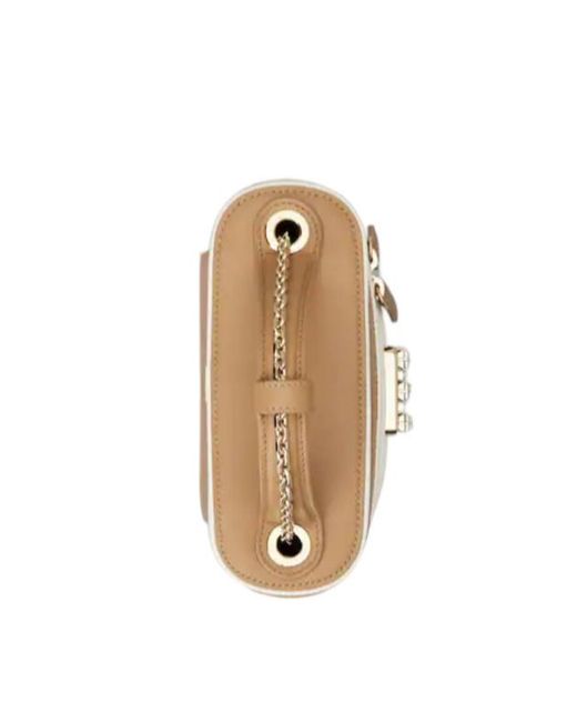 Roger Vivier Metallic Micro Vanity Tres Vivier Handbag