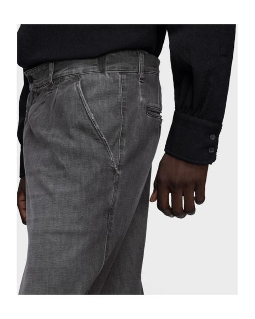 Maison Margiela Gray Washed Effect Jeans for men