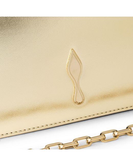 Christian Louboutin Natural Suede Clutch