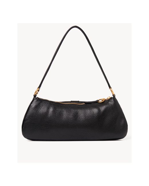 Chloé Black Chloé The 99 Lock Detailed Shoulder Bag