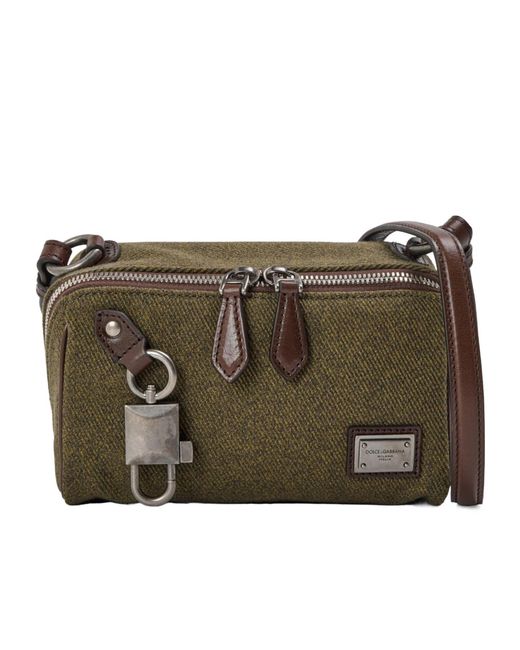 Dolce & Gabbana Multicolor Solid Color Cross Body Bag for men