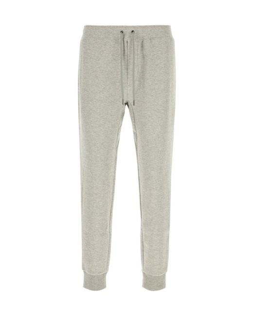 Polo Ralph Lauren Gray Athletic Cuffed Joggers for men